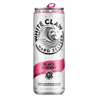 White Claw Seltzer Black Cherry 6pk 12oz Can 5.0% ABV