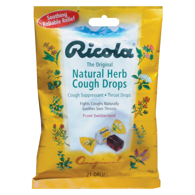 Ricola Original Natural Herb Cough Drops 21ct