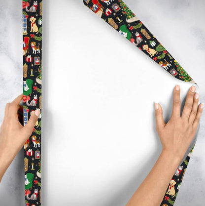 Home For The Holidays Jumbo Roll Wrapping Paper