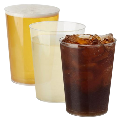 Clear Plastic Disposable Cups, 10 oz, 50ct