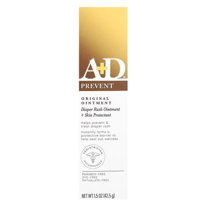 A+D Original Diaper Rash Ointment, Skin Protectant , 1.5 Ounce Tube