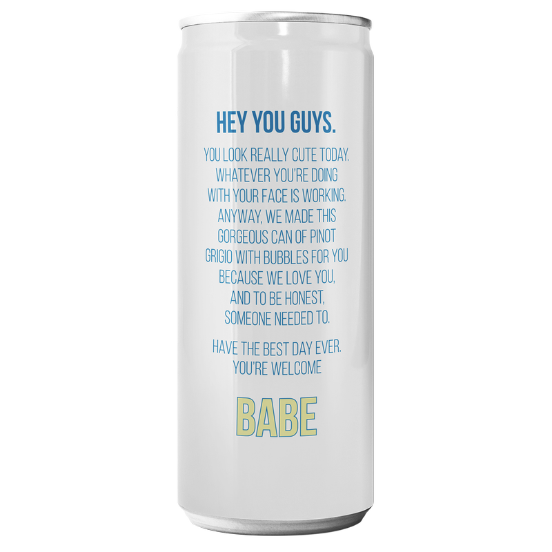 Babe Grigio 4pk 250 ml Can