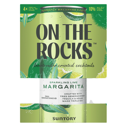 On The Rocks Lime Margaita 4pk 12oz Can 10% ABV