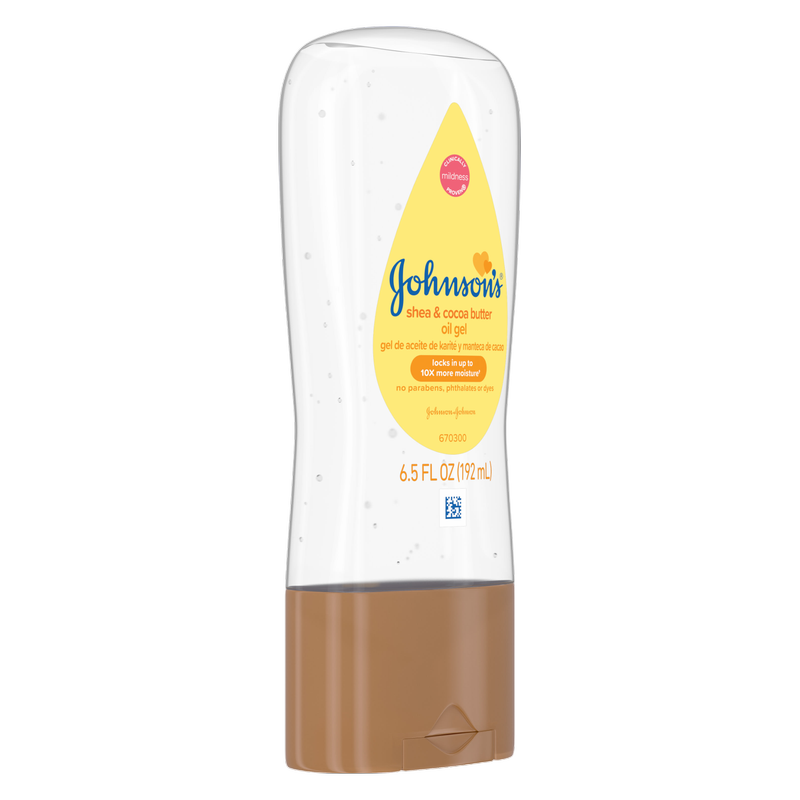 Johnson's Baby Shea and Cocoa Butter Oil Gel 6.5oz
