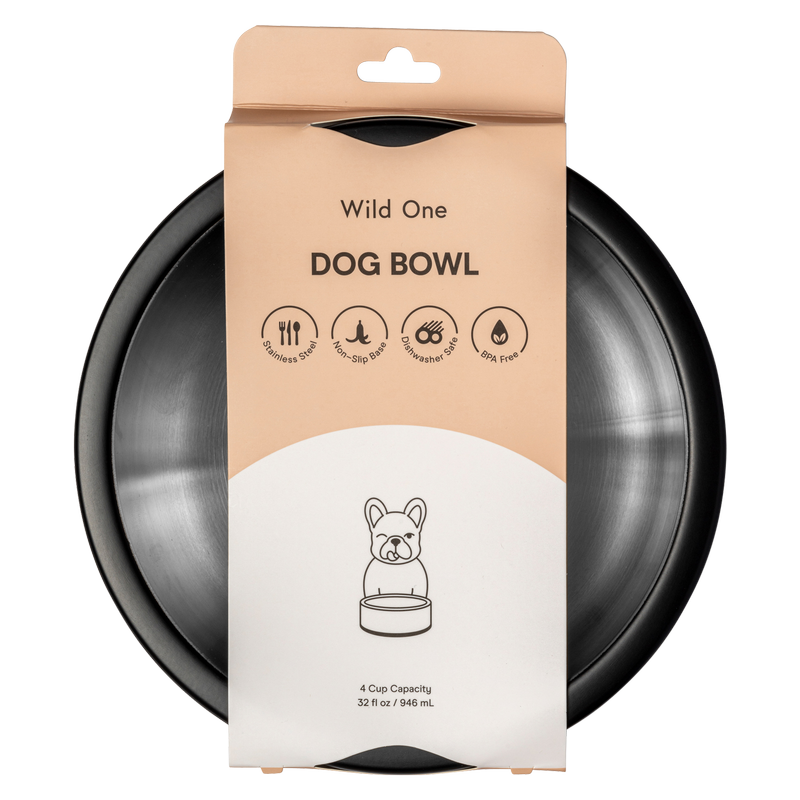 Wild One Black Standard Bowl