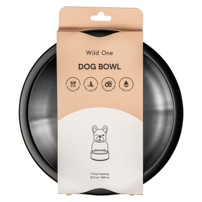 Wild One Black Standard Bowl