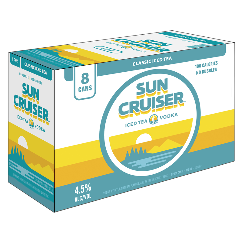 Sun Cruiser Iced Tea Vodka 8pk 12oz Can 4.5% ABV