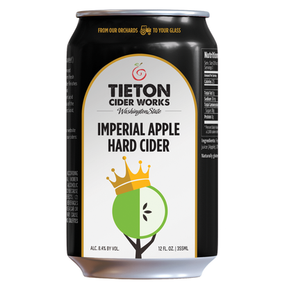 Tieton Cider Works Imperial Apple Cider 6pk 12oz Can 8.4% ABV