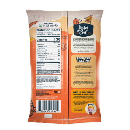 LesserEvil Space Balls, Real Organic Cheddar, 5oz