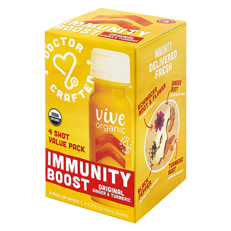 Vive Organic Immunity Boost Original 4pk 2oz Btl - Vive Organic