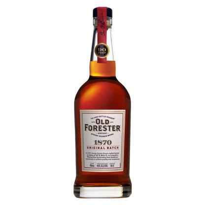 Old Forester Whiskey Row Series: 1870 Original Batch Kentucky Straight Bourbon Whisky, 750 mL Bottle, 90 Proof