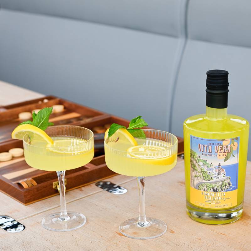 Vita Vera Limoncello Italiano Liqueur 750ml (60 Proof) - Vita Vera