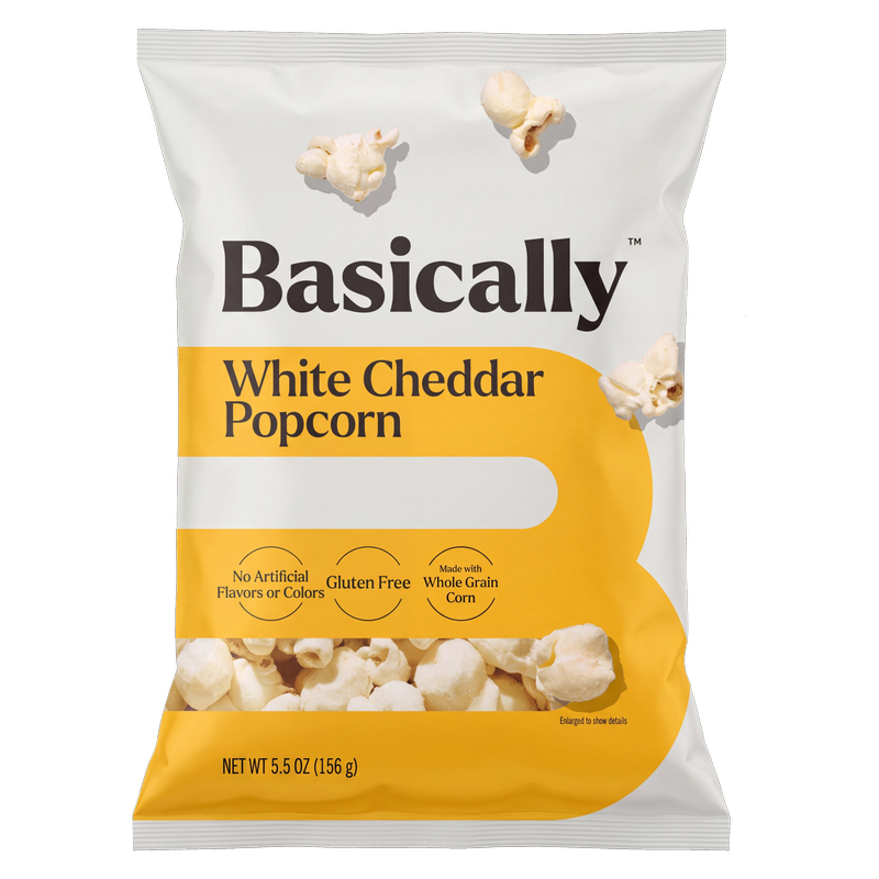 Basically White Cheddar Popcorn