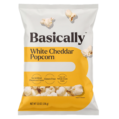 Basically White Cheddar Popcorn