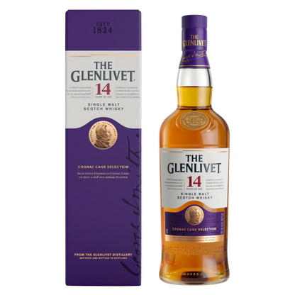 Glenlivet Cognac Cask Selection Scotch Whiskey 750ml (80 Proof)