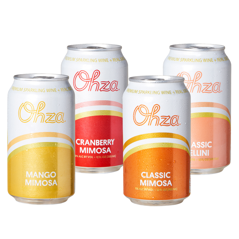 Ohza Mimosa Variety 8pk 12oz Can - Ohza – BevMo! Ohza Mimosa Variety 8pk 12oz Can - Ohza – BevMo!