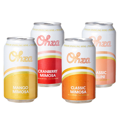 Ohza Mimosa Variety 8pk 12oz Can - Ohza – BevMo! Ohza Mimosa Variety 8pk 12oz Can - Ohza – BevMo!