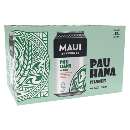 Maui Brewing Pau Hana Pilsner 6pk 12oz Can