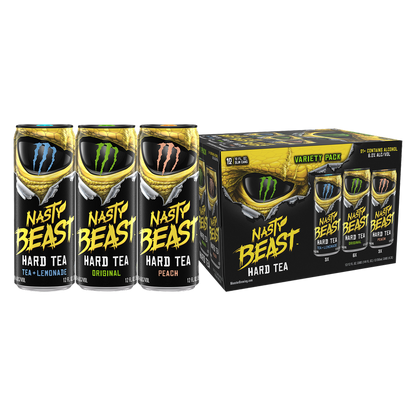 The Beast Hard Tea Variety Pack 12pk 12oz Can 6.0% ABV