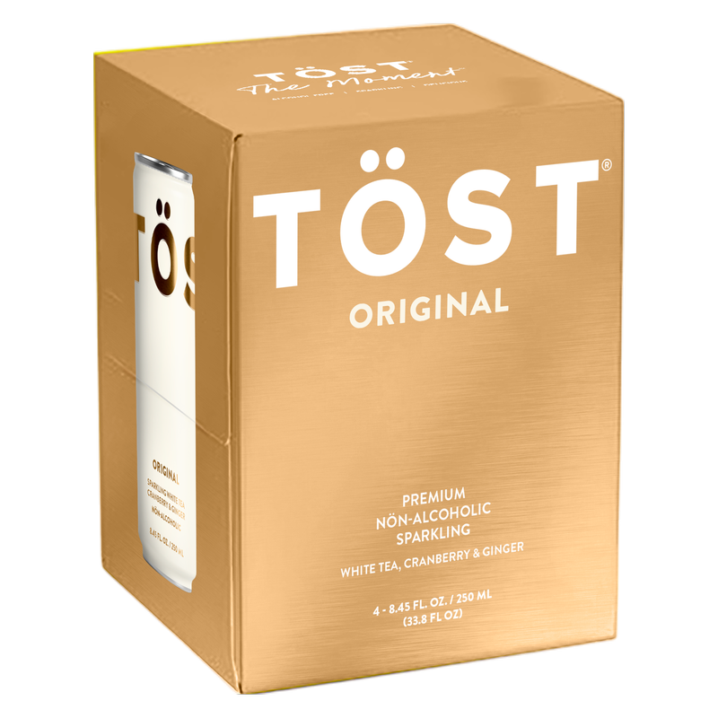 TOST Non-Alc Sparkling 4pk Cans