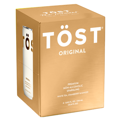 TOST Non-Alc Sparkling 4pk Cans