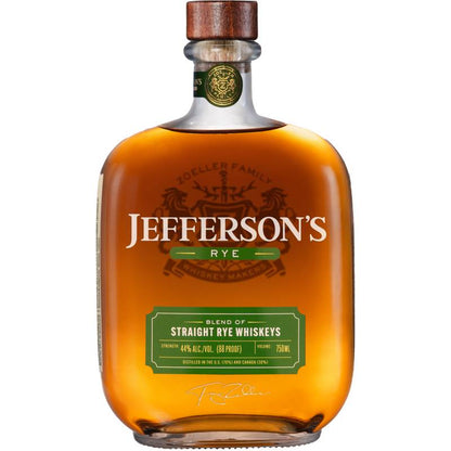 Jefferson's Rye Whiskey