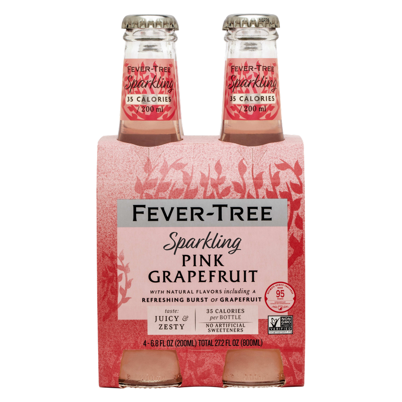 Fever-Tree Pink Grapefruit Soda 4pk 200ml Btl