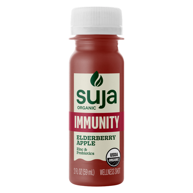 Suja Organic Immunity Elderberry Apple Shot 2oz Btl