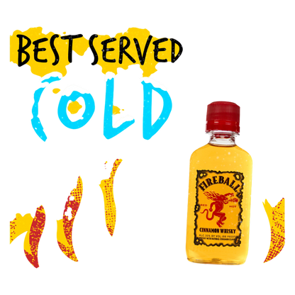 Fireball Hot Cinnamon Blended Whisky 50ml (66 Proof)