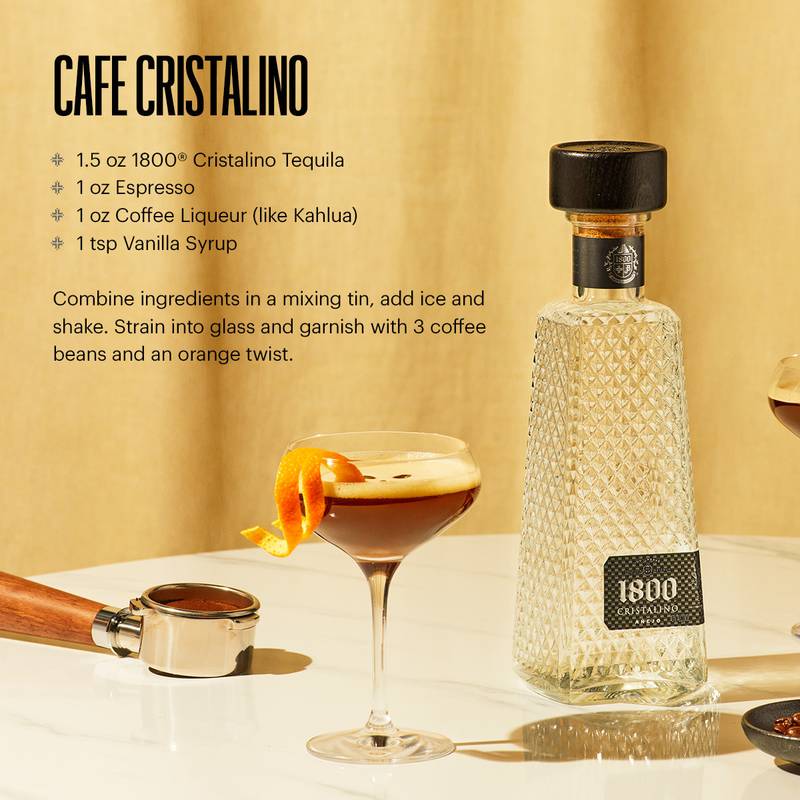 1800 Cristalino Gift Set 750ml (80 Proof) - 1800 – BevMo!