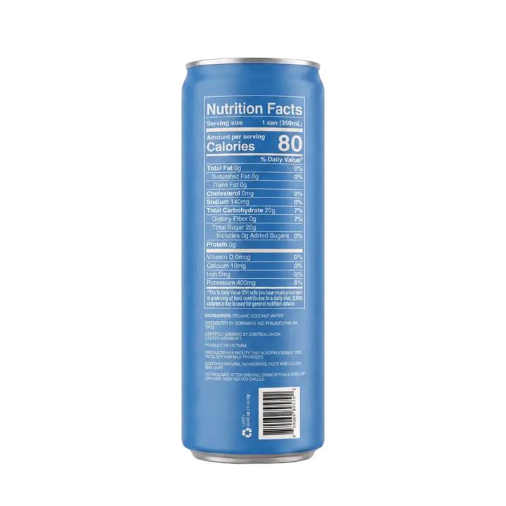 Good Nut Premium Organic Coconut Water 11.8oz Can