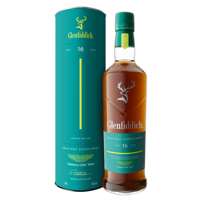 Glenfiddich F1 Aston Martin 16 Year - Glenfiddich – BevMo!