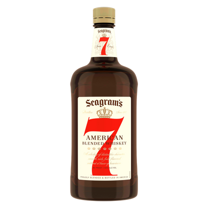 Seagram's 7 Crown American Blended Whiskey, 1.75 L (80 Proof)