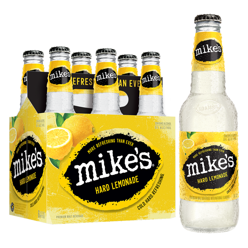 Mike's Hard Lemonade 6pk 11.2oz Btl 5.0% ABV - Mike's Hard – BevMo!