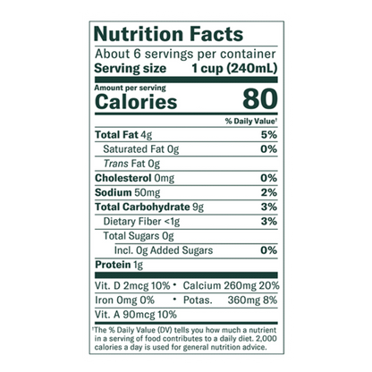 Chobani Oat Milk Zero Sugar 52oz
