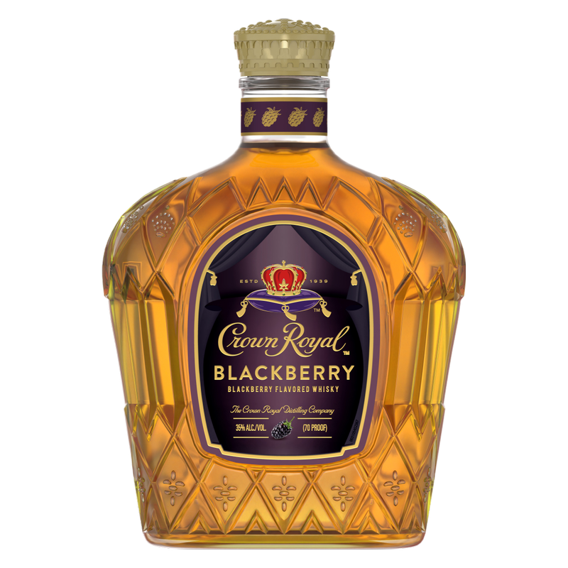 Crown Royal Blackberry Whiskey 750ml – BevMo!