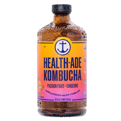 Health-Ade Kombucha Passionfruit Tangerine 16oz Bottle