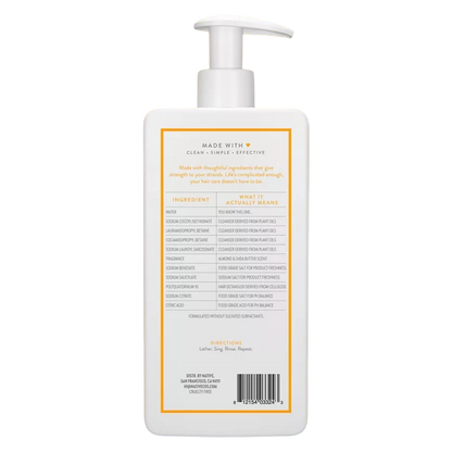 Native Shampoo, Almond & Shea Butter, 16.5 fl oz