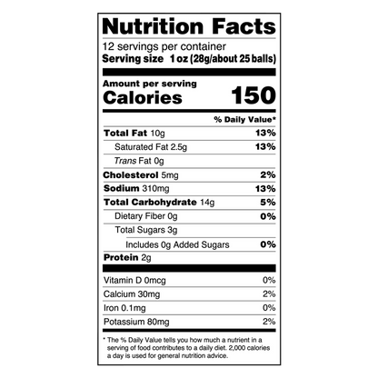 Utz Cheese Balls White Cheddar Baseballs 12oz