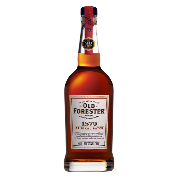 Old Forester Whiskey Row Series: 1870 Original Batch Kentucky Straight Bourbon Whisky, 750 mL Bottle, 90 Proof