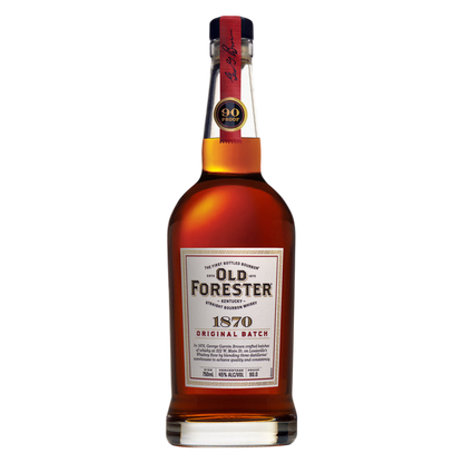 Old Forester Whiskey Row Series: 1870 Original Batch Kentucky Straight Bourbon Whisky, 750 mL Bottle, 90 Proof