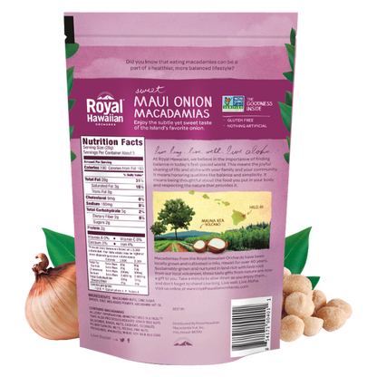 Royal Hawaiian Maui Onion Macadamia Nuts 5oz