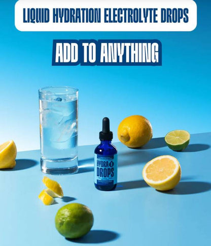 Hydra Drops Liquid Hydration Electrolyte Drops, 1 Bottle