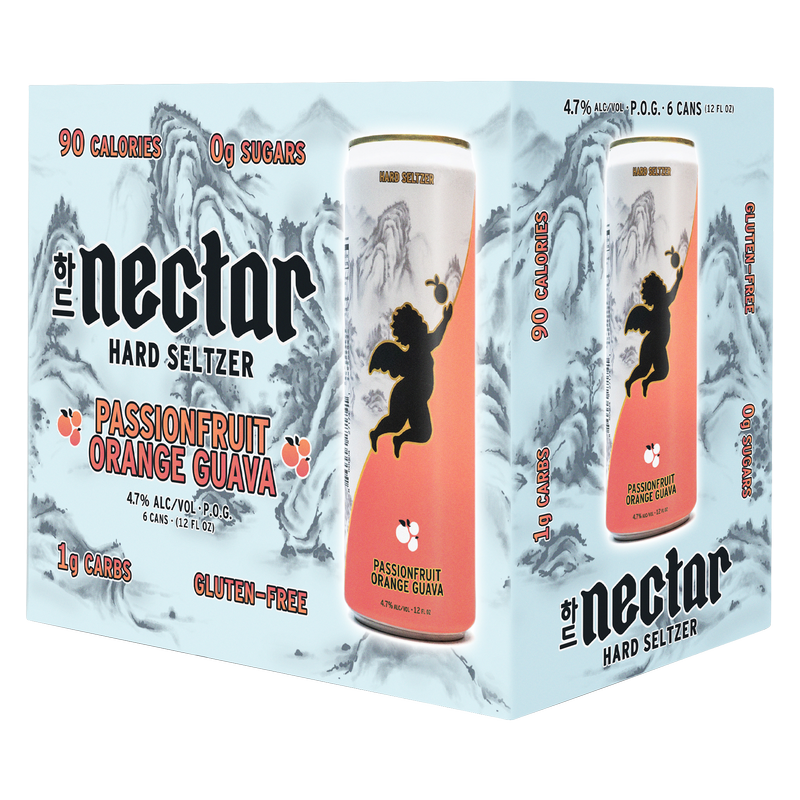 Nectar Hard Seltzer - P.O.G. Passionfruit Orange Guava 6pk 12oz