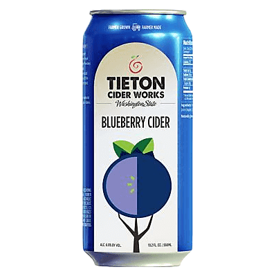 Tieton Cider Works Blueberry Cider (19.2 OZ CAN)