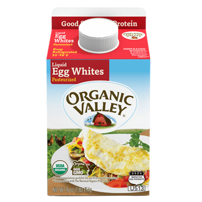 Organic Valley 100% Organic Pasteurized Egg Whites 16oz
