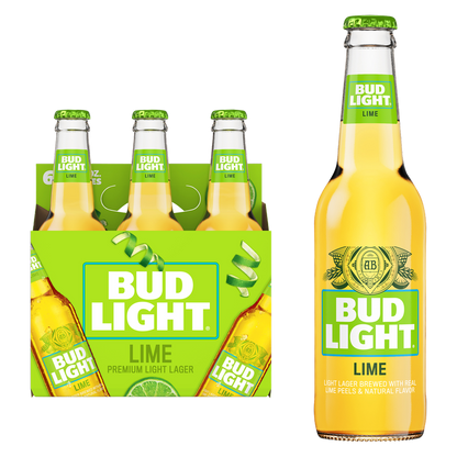 Bud Light Lime 6pk 12oz Btl 4.2% ABV