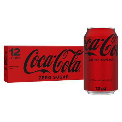 Coca-Cola Zero Sugar 12pk 12oz Can