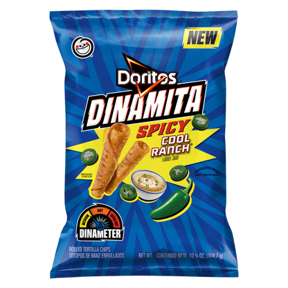 Doritos Dinamita Tortilla Chips Spicy Cool Ranch, 10.75oz