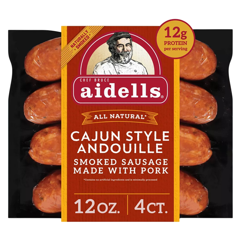 Aidell's Cajun Style Andouille Sausage - 12oz